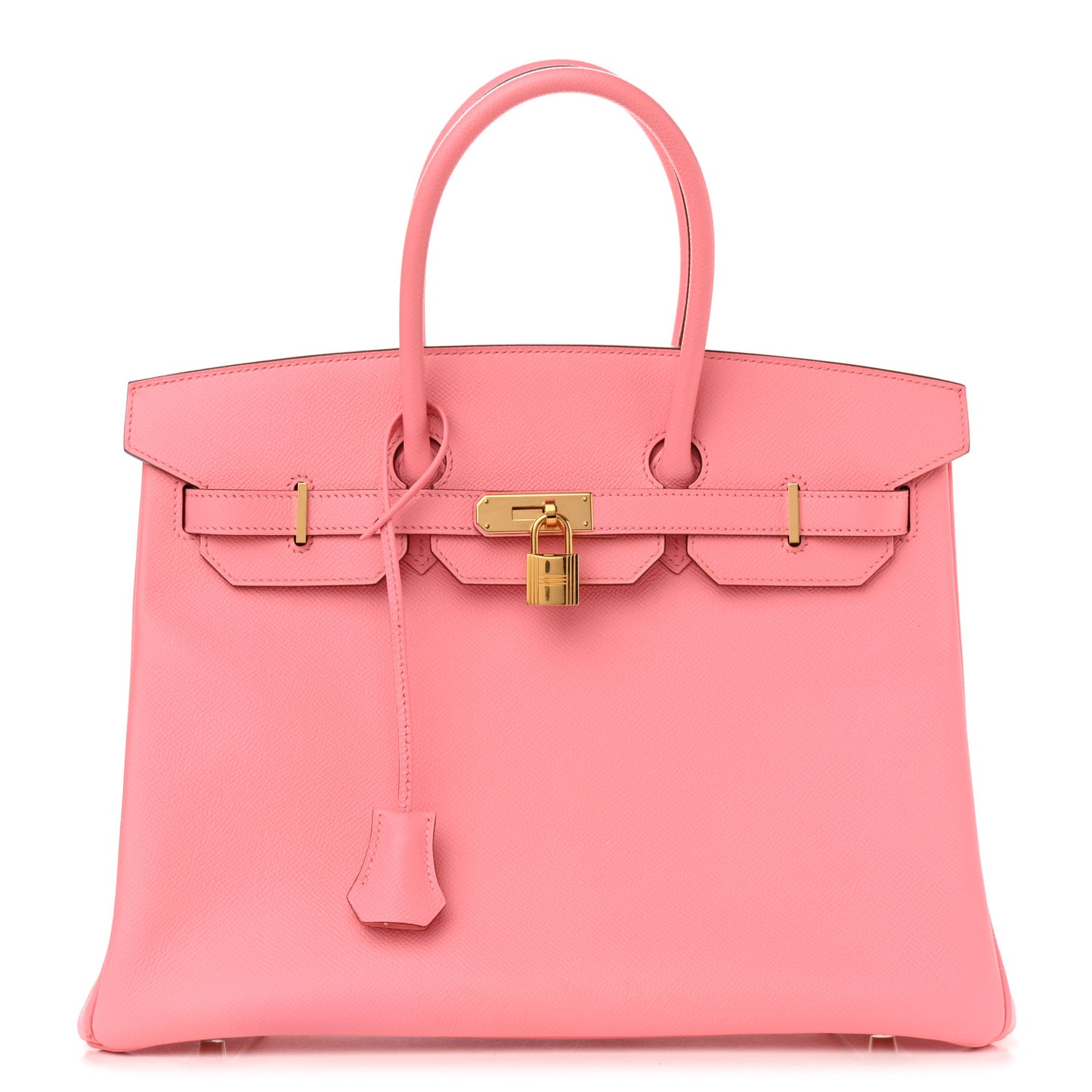 Epsom Horseshoe Birkin 35 Rose Confetti