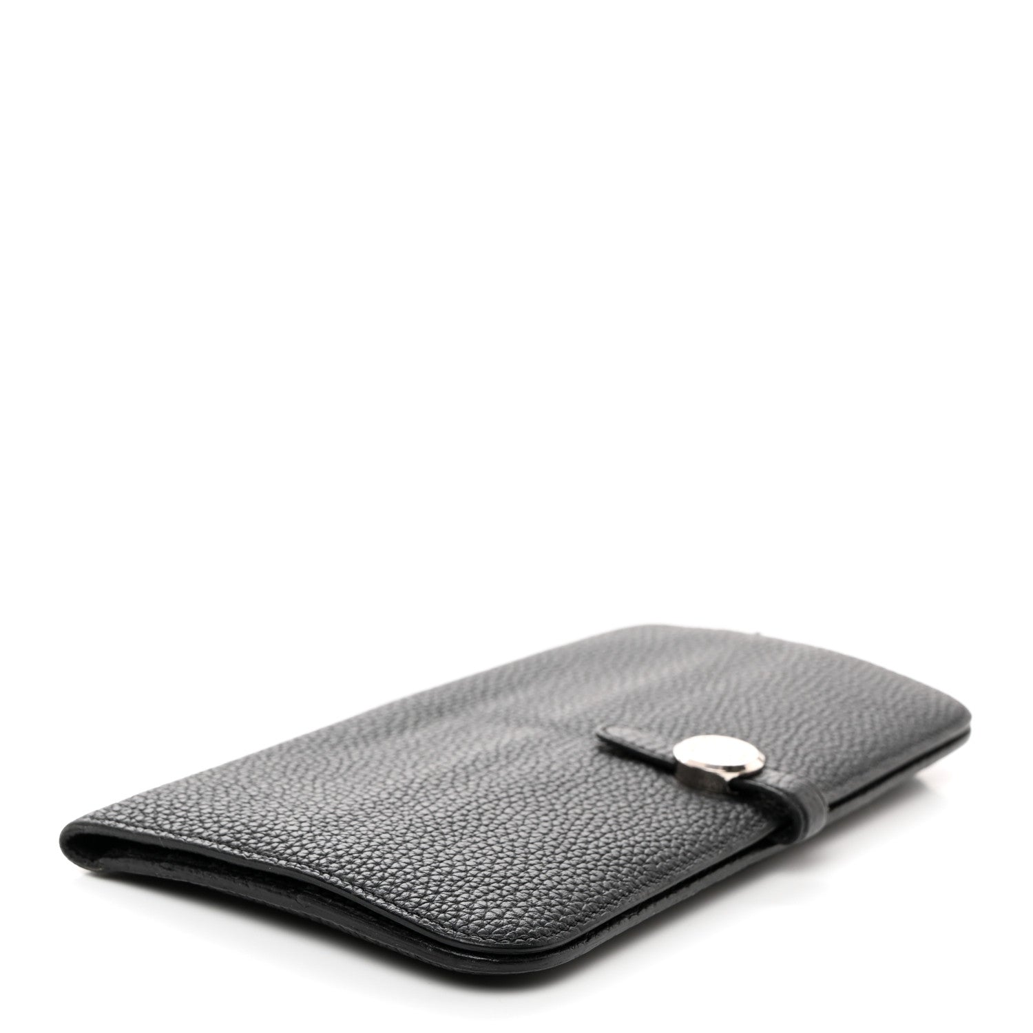 Hermes Togo Dogon Recto Verso Wallet Black 4 of 8