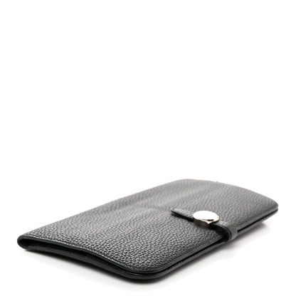 Hermes Togo Dogon Recto Verso Wallet Black 4 of 8