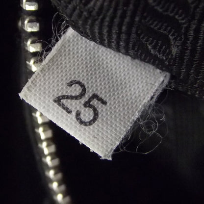 Prada Leather Logo Sacca Nero 9 of 10