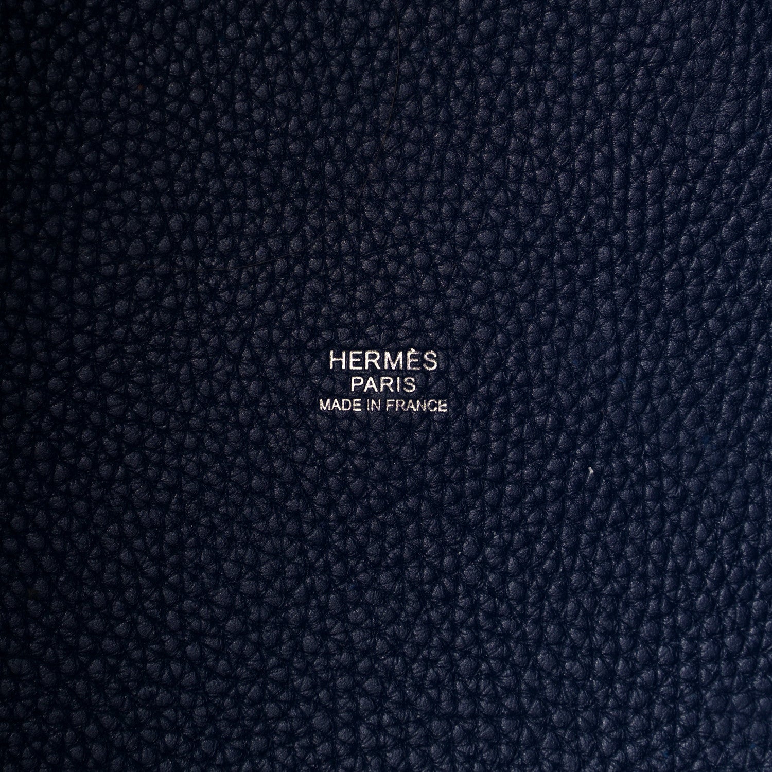 Hermes Taurillon Clemence Picotin Lock TGM Bleu Saphir 5 of 5