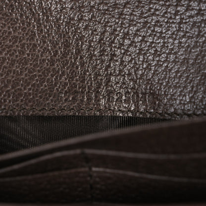 Gucci GG Supreme Monogram Web Ophidia Continental Wallet Brown 7 of 8
