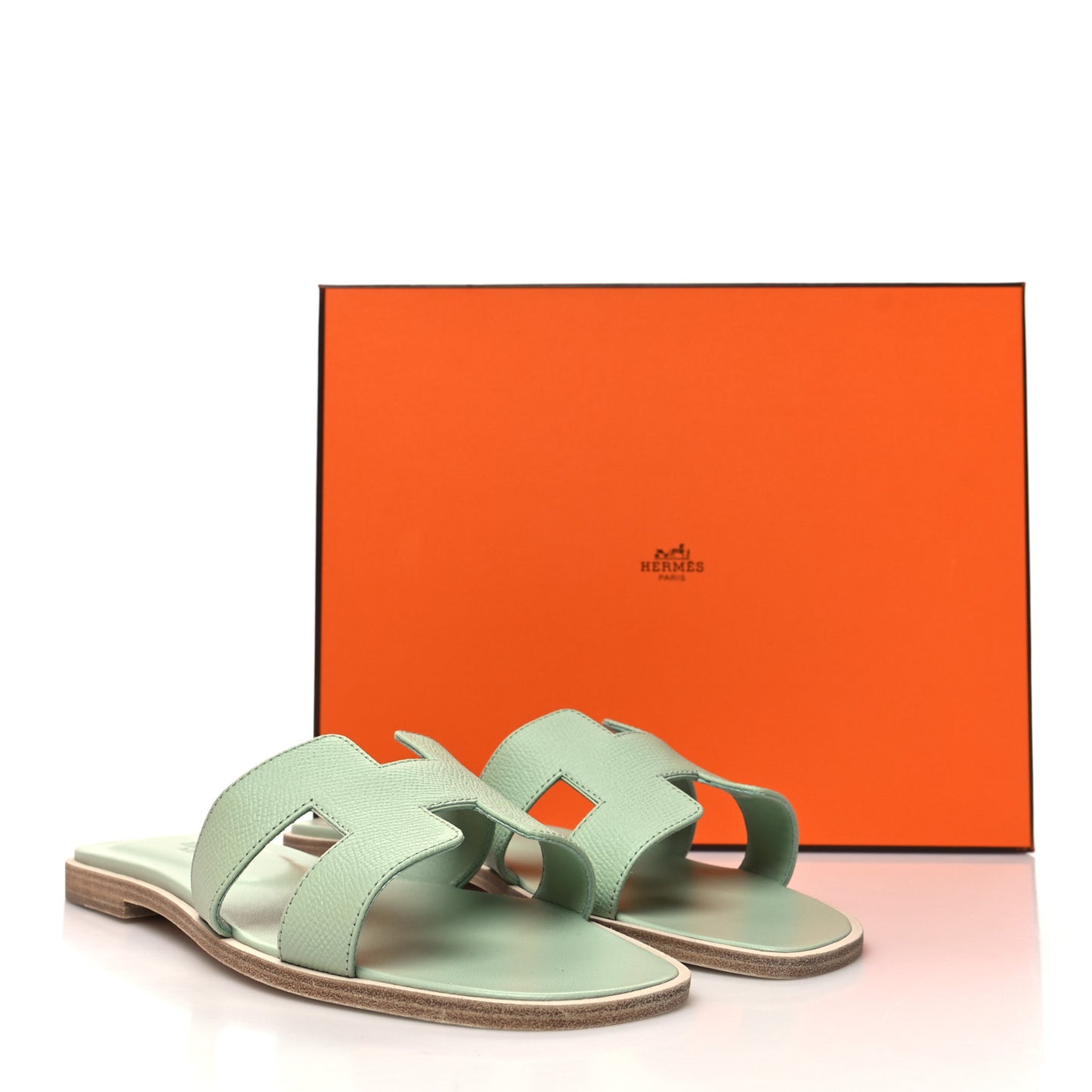 Epsom Oran Sandals 38 Vert Jade