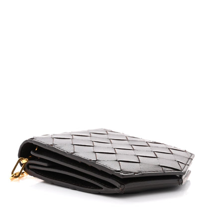 Bottega Veneta Nappa Intrecciato Card Case On Chain Fondant 4 of 12
