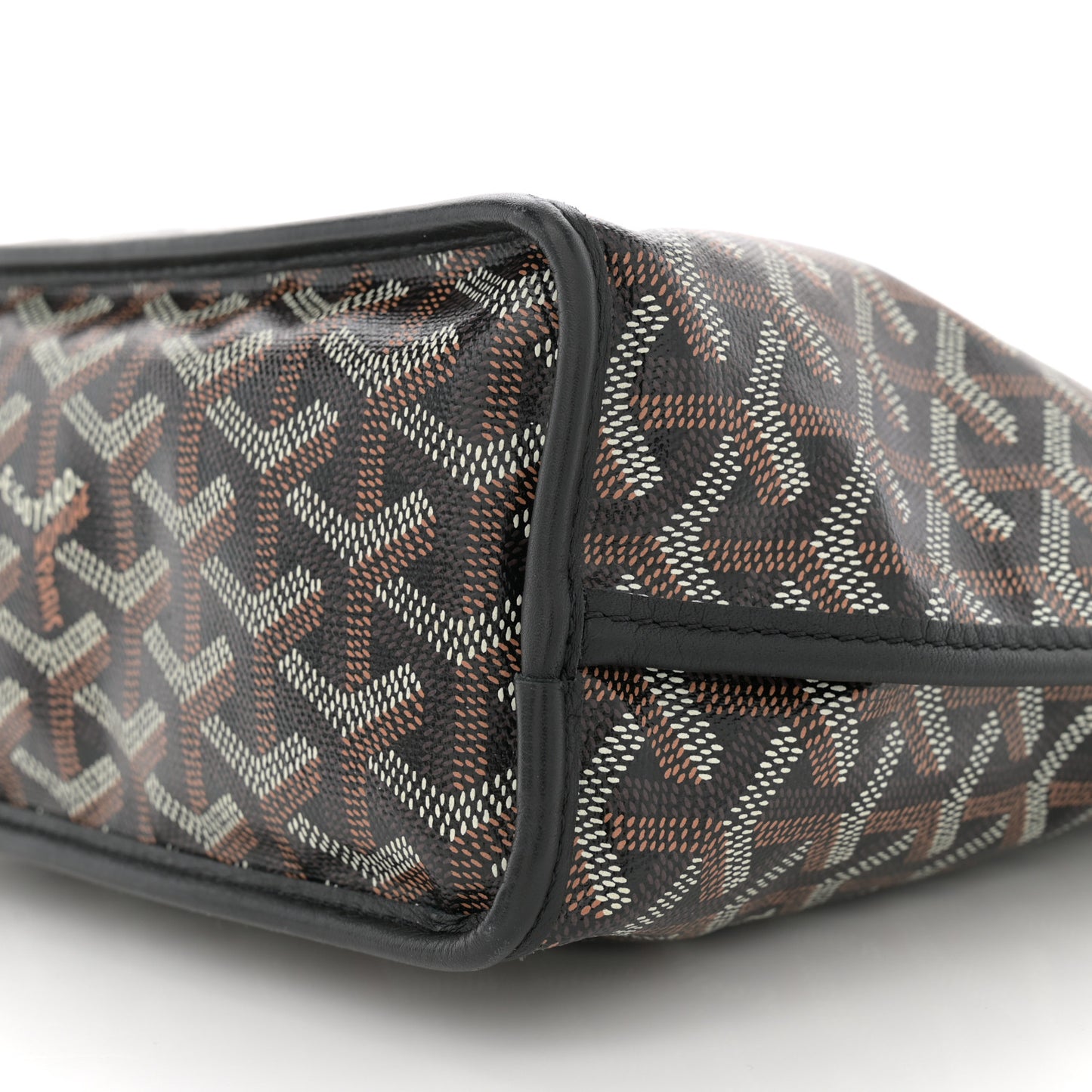 Goyardine Reversible Mini Anjou Black