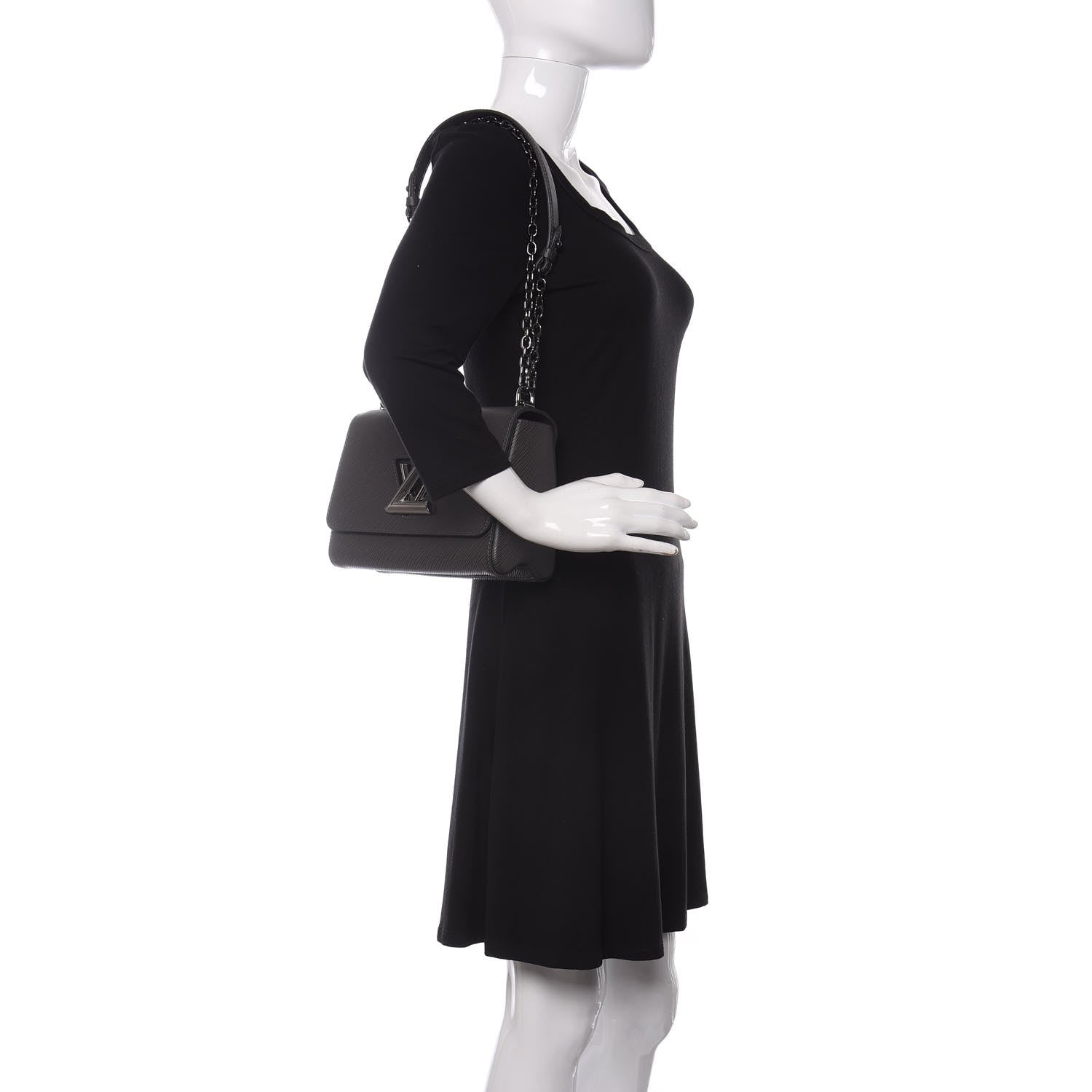 Louis Vuitton Epi Twist Shoulder Bag MM Etain 2 of 8