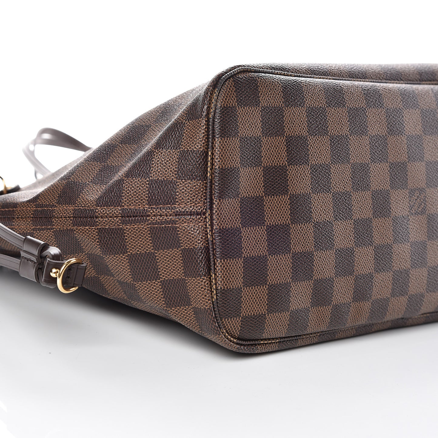 Damier Ebene Neo Neverfull MM Rose Ballerine
