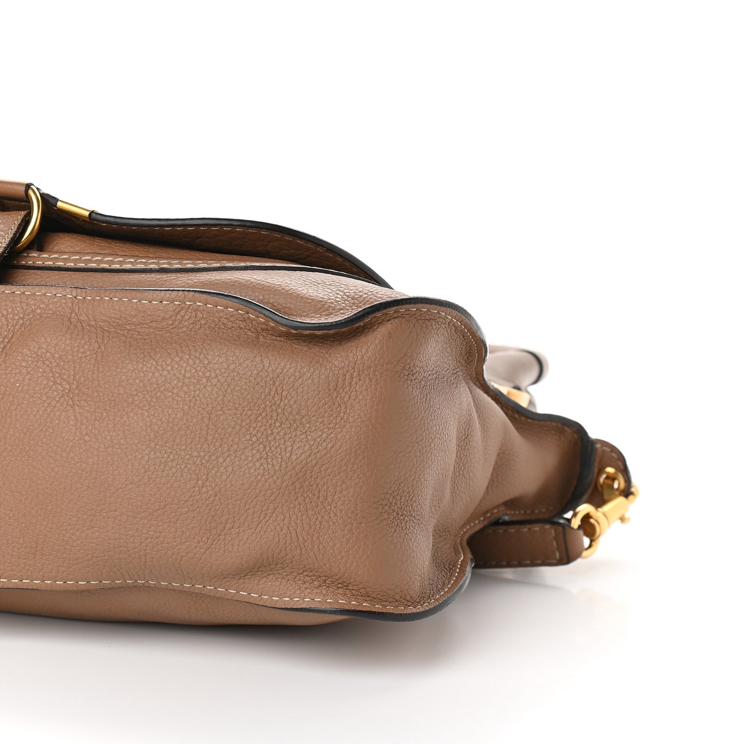 Calfskin Medium Marcie Satchel Nut