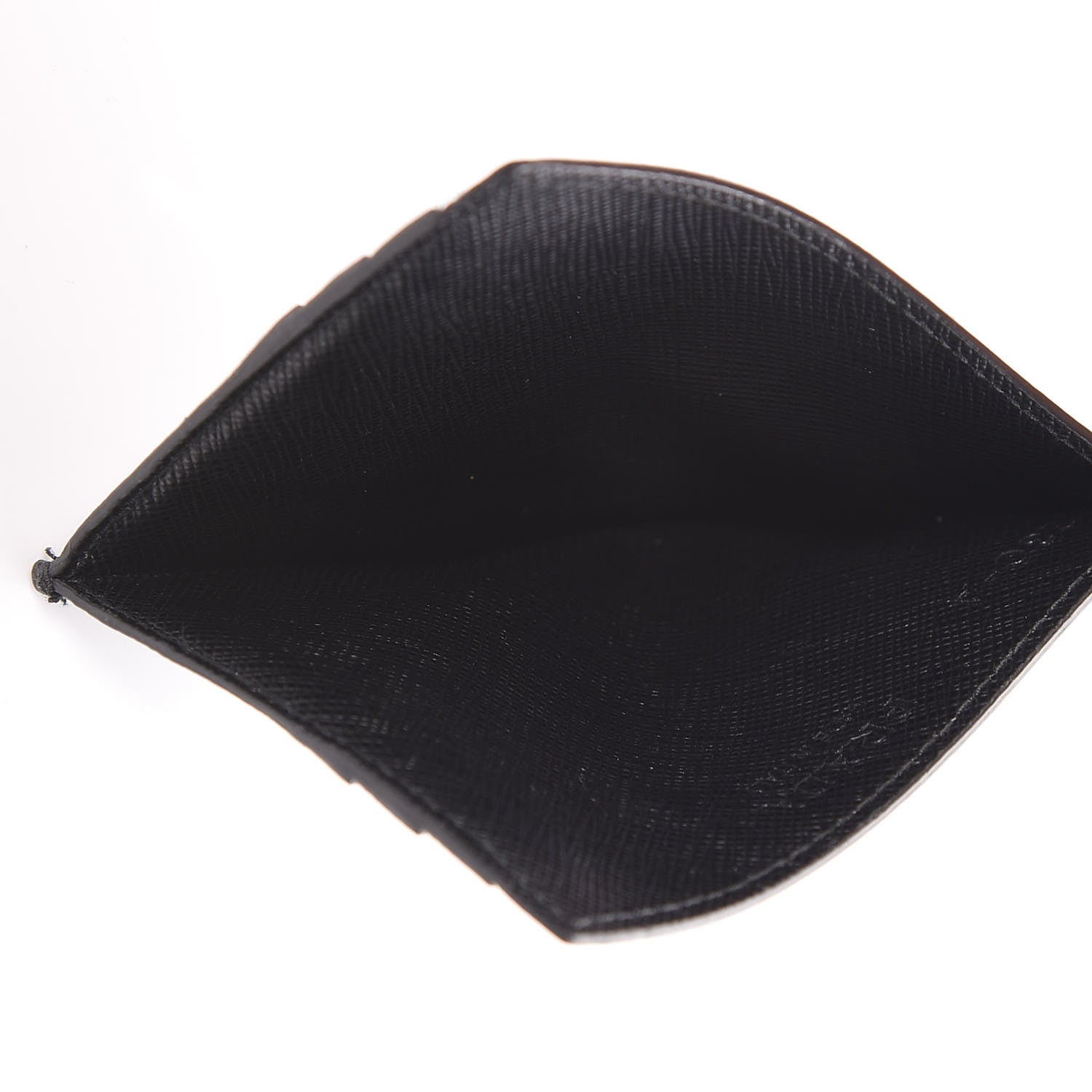 Prada Saffiano Card Case Black 5 of 6