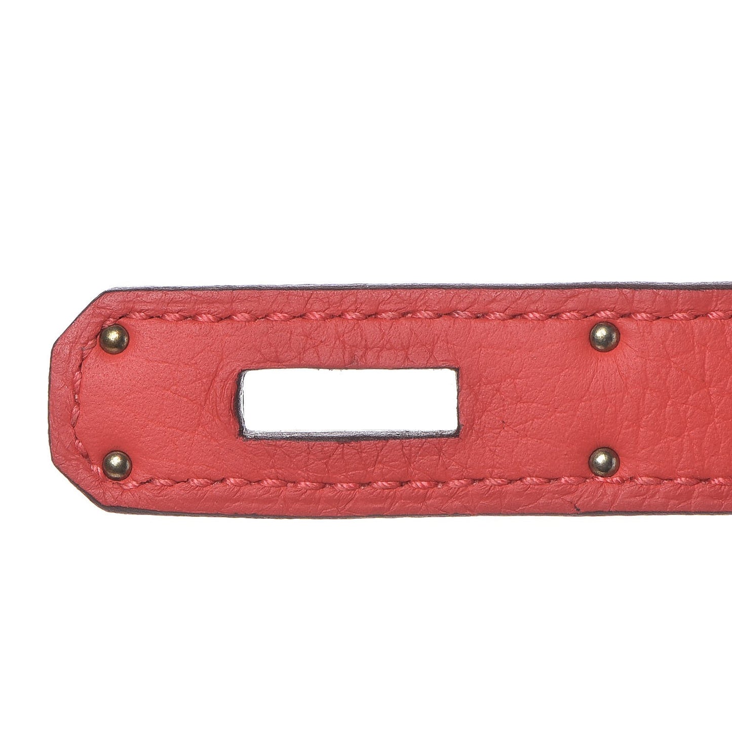Togo Birkin 35 Rouge Pivoine