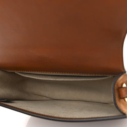 Chloe Calfskin Suede Medium Nile Bracelet Bag Caramel 4 of 14