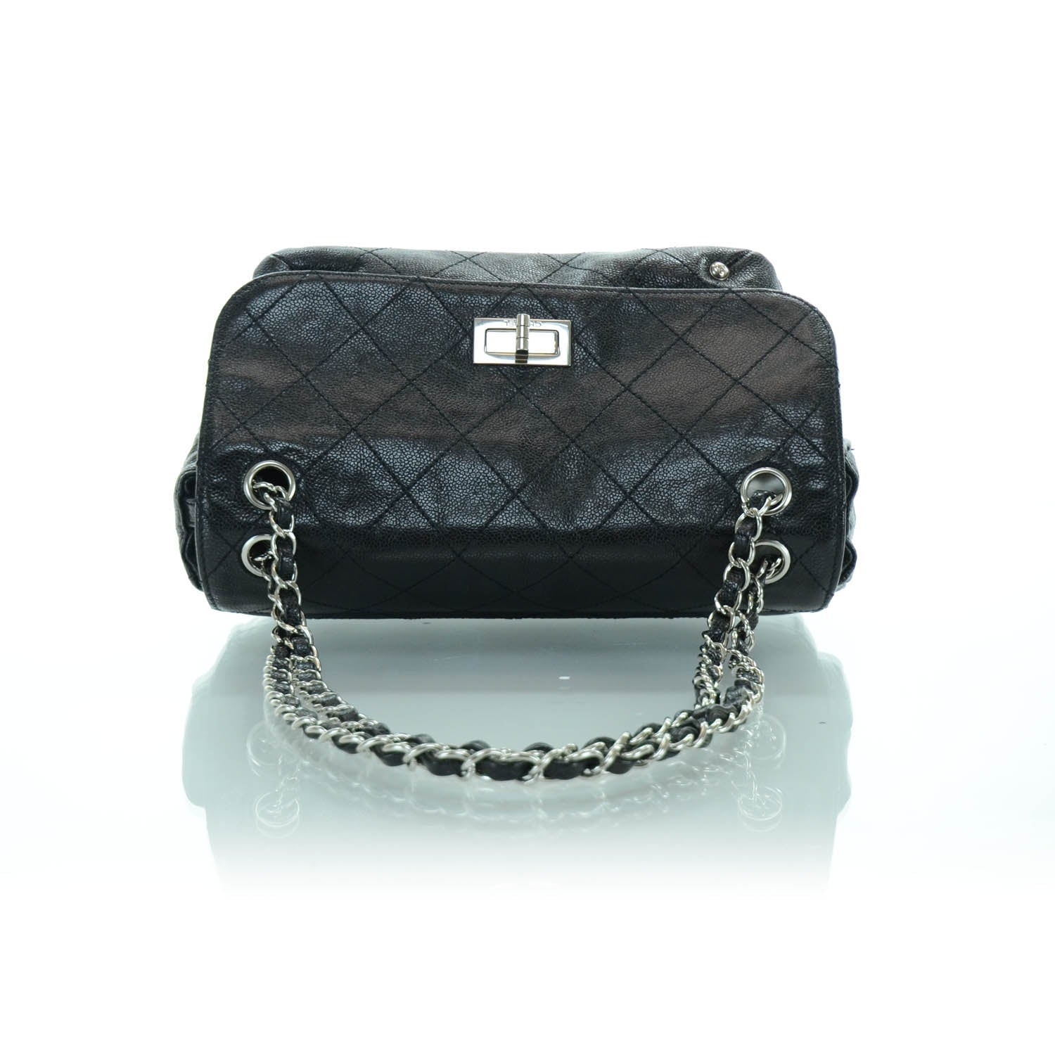 Chanel Caviar Mademoiselle Flap Bag Black 5 of 10