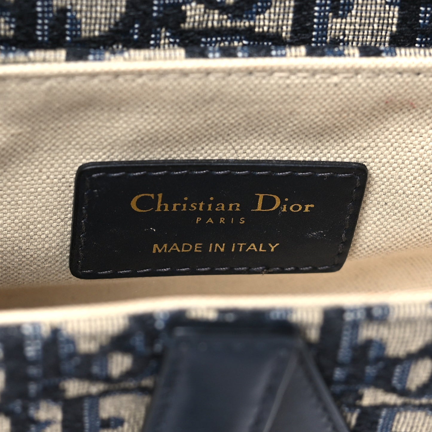 Oblique Mini Saddle Bag Blue