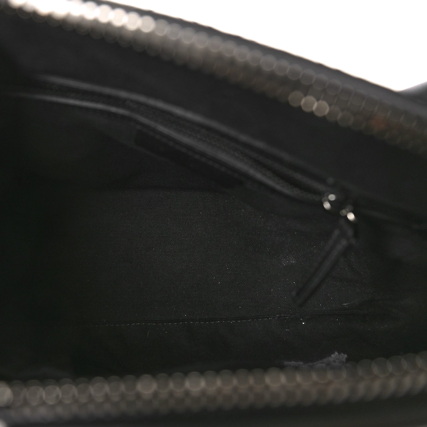 Lambskin Logo Embossed Small Studded Antigona Black