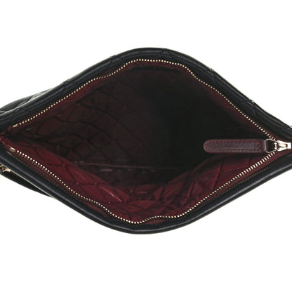 Chanel Lambskin Quilted CC Beauty Clutch Black 5 of 7