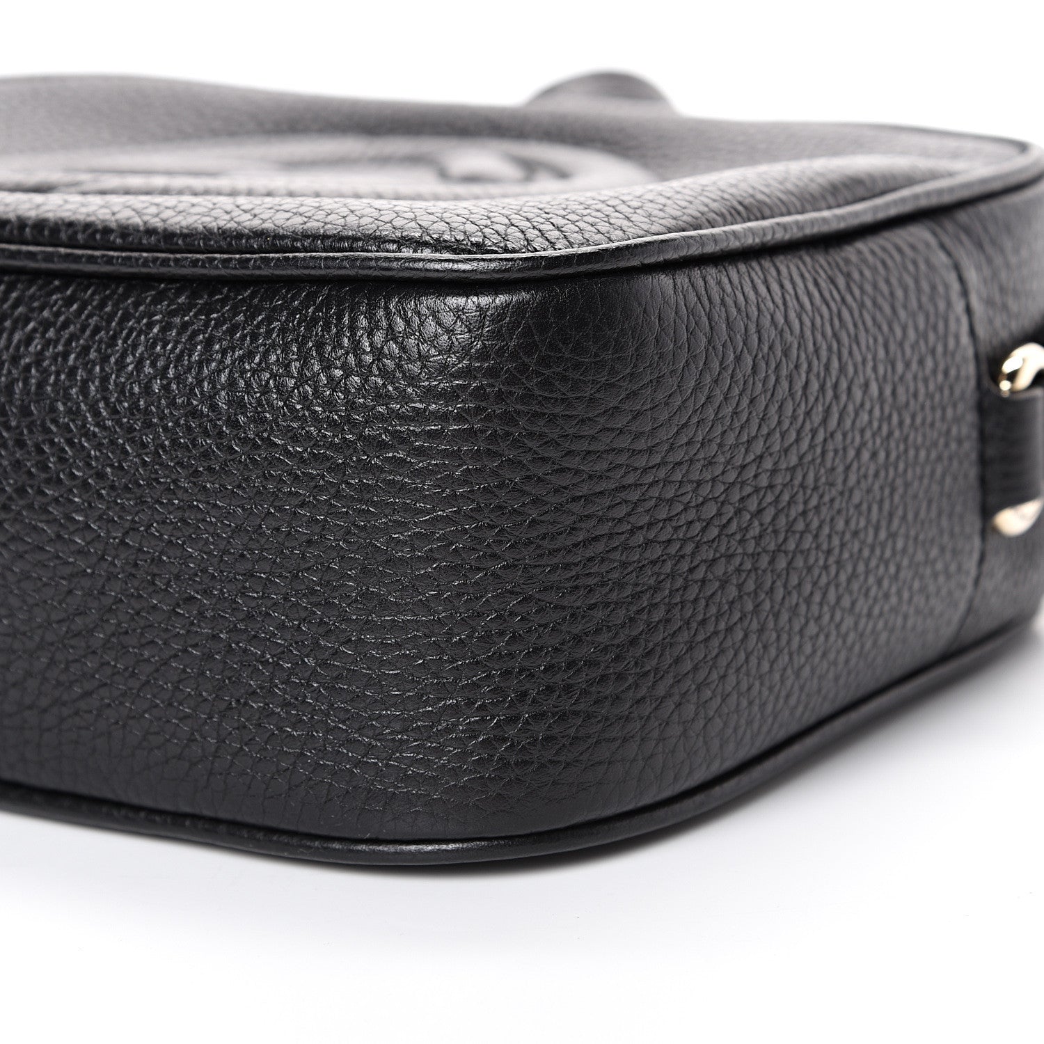 Gucci Pebbled Calfskin Small Soho Disco Bag Black 9 of 9