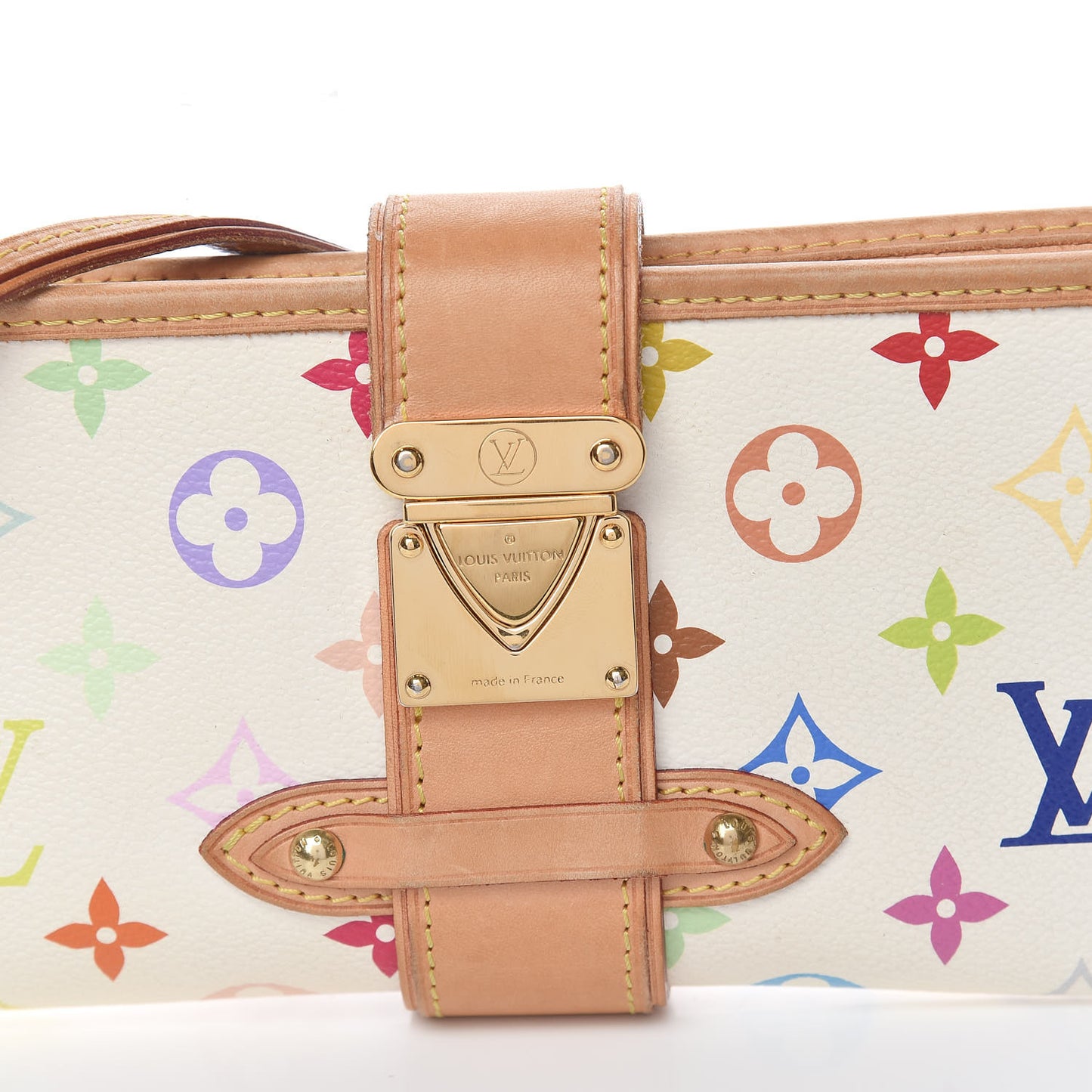 Monogram Multicolor Shirley White