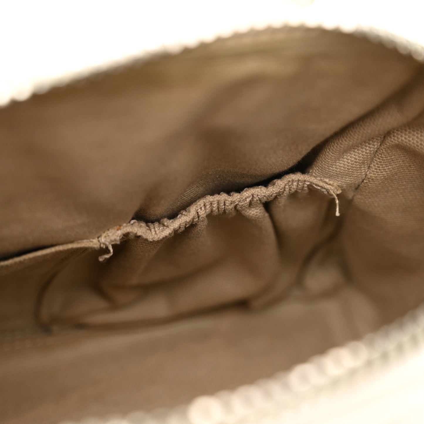 Sugar Goatskin Mini Antigona Off White