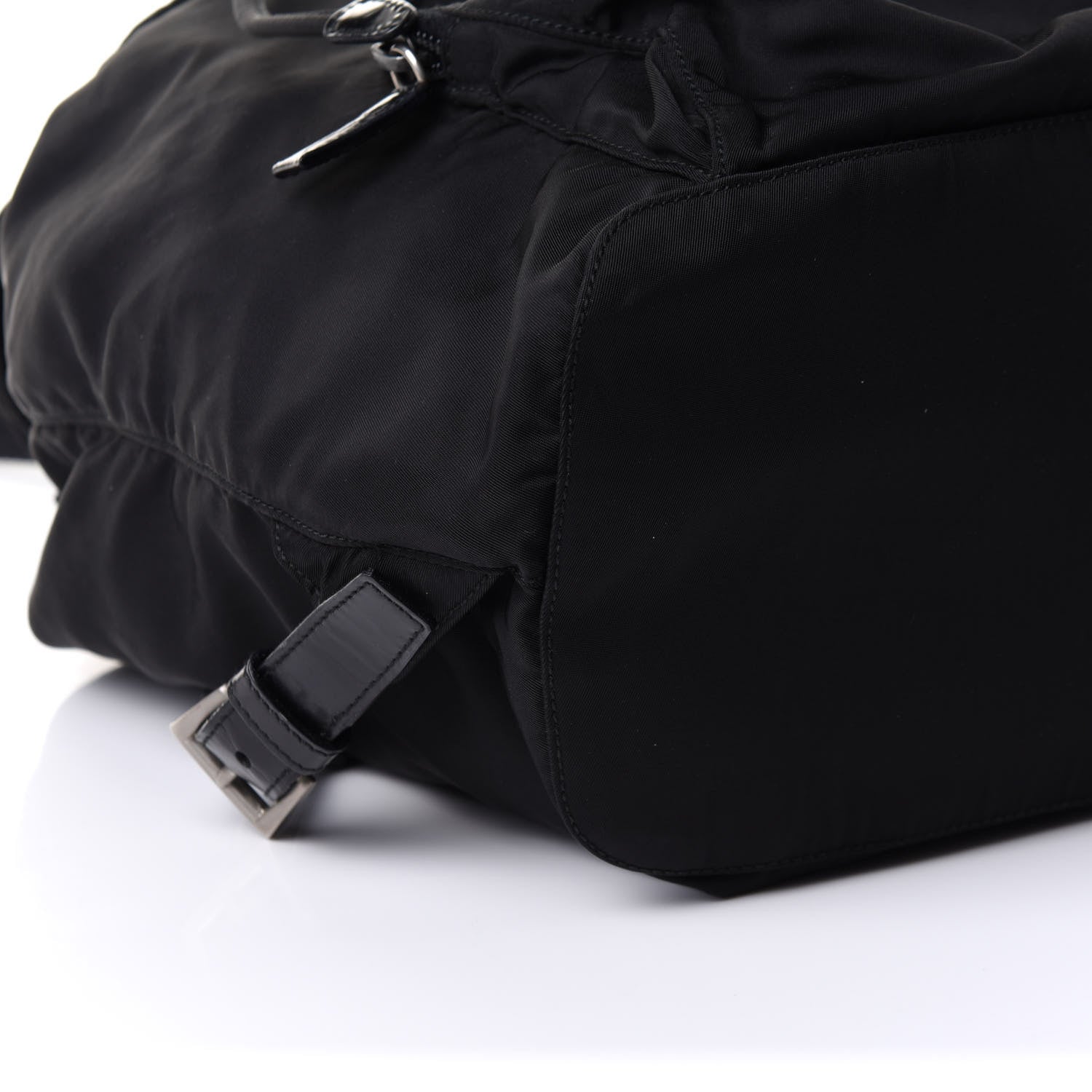 Prada Nylon Vela Medium Backpack Black 9 of 10