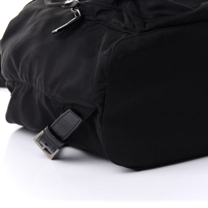 Prada Nylon Vela Medium Backpack Black 9 of 10