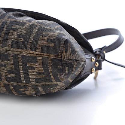 Fendi Zucca Small Chef Shoulder Bag Tobacco 10 of 10