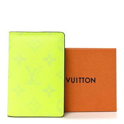Louis Vuitton Taigarama Pocket Organizer Neon Yellow 7 of 7