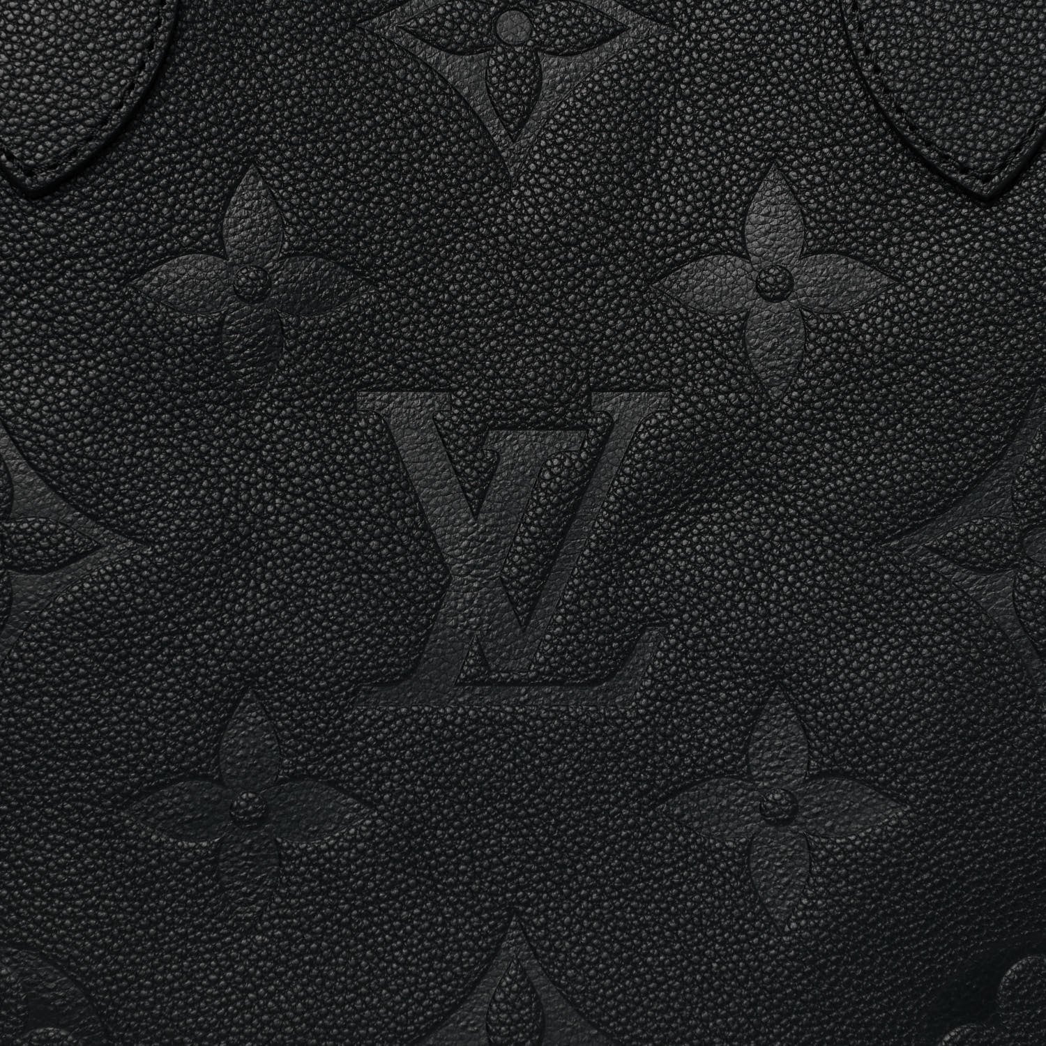 Louis Vuitton Empreinte Monogram Giant Neverfull MM Black 8 of 10