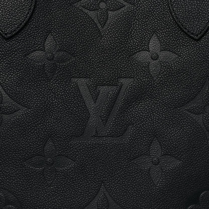 Louis Vuitton Empreinte Monogram Giant Neverfull MM Black 8 of 10