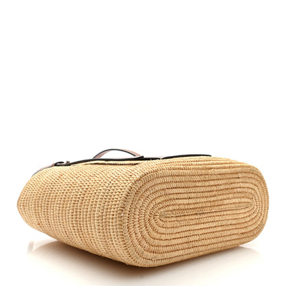 Loewe Raffia Small Square Basket Tote Bag Natural Tan 4 of 8