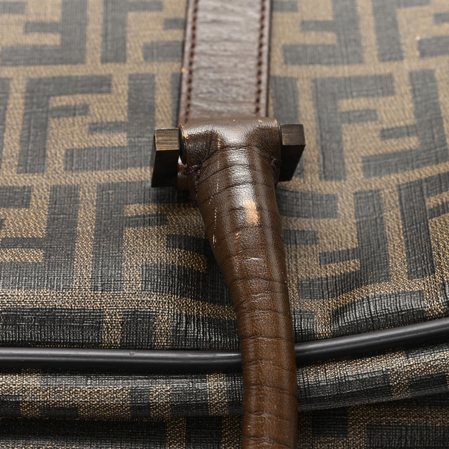 Fendi Zucca Travel Bag Tobacco 13 of 13