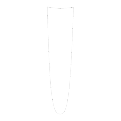 Tiffany Platinum Diamond 1.10ctw Elsa Peretti Chain Necklace 36" 2 of 3