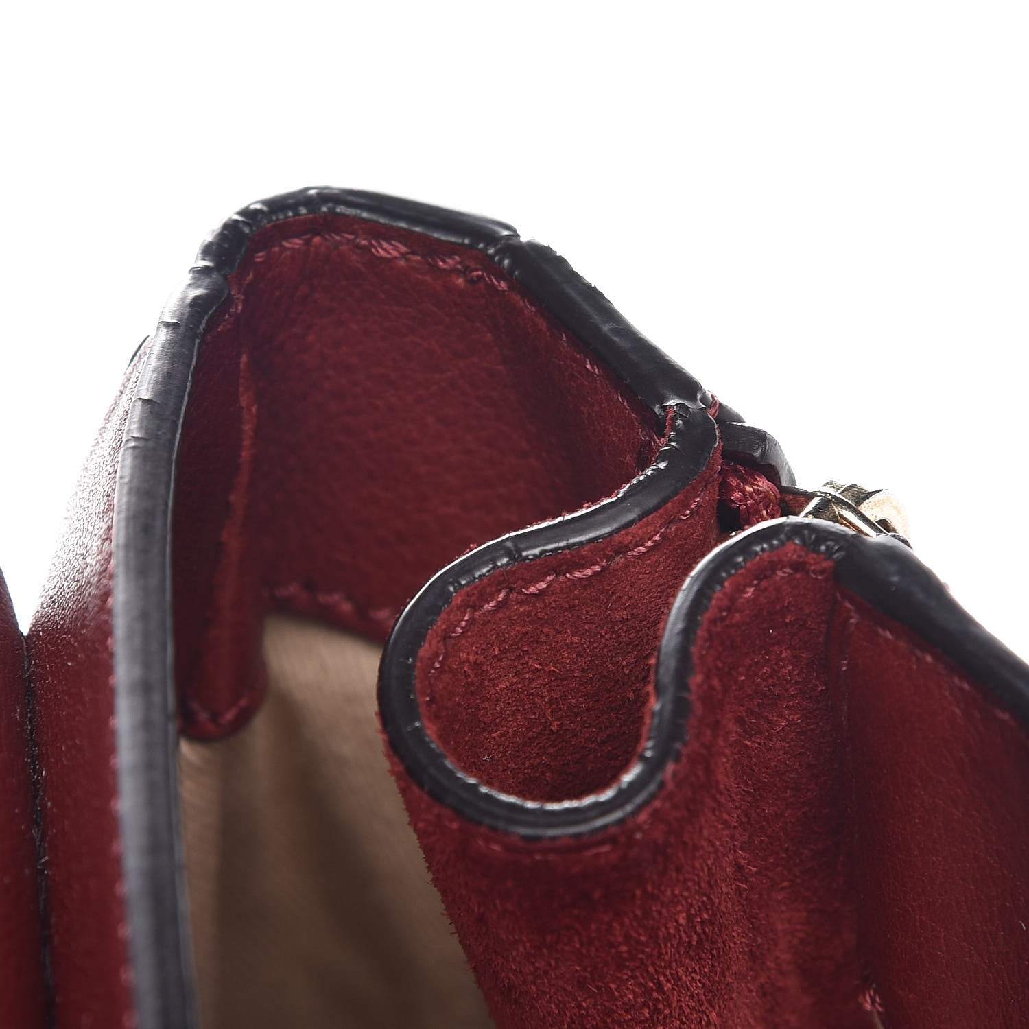 Chloe Suede Calfskin Small Faye Backpack Sienna Red 14 of 14