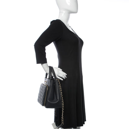 Chanel Caviar Quilted Small Business Affinity Shopping Bag Black 3 of 10