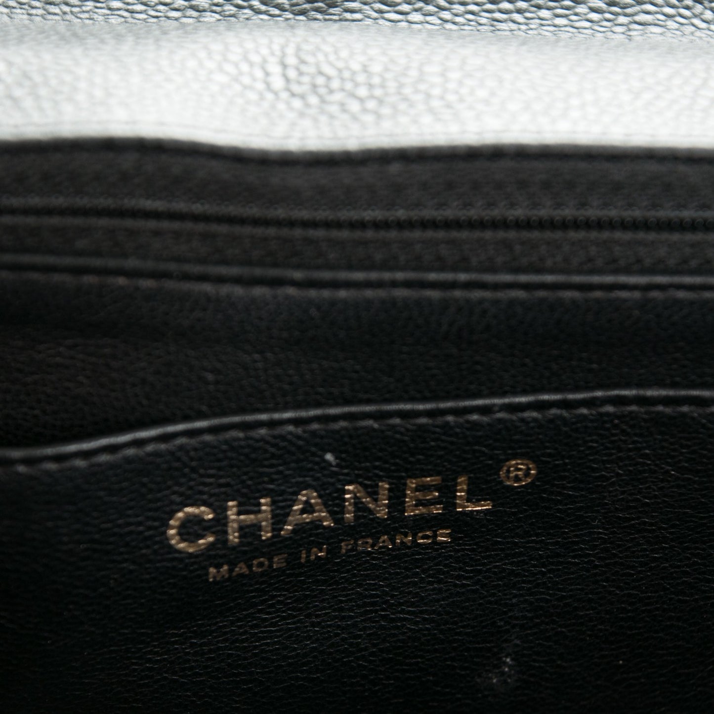 Caviar Quilted Maxi Single Flap Black