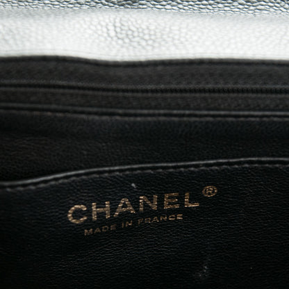 Chanel Caviar Quilted Maxi Single Flap Black 6 of 8