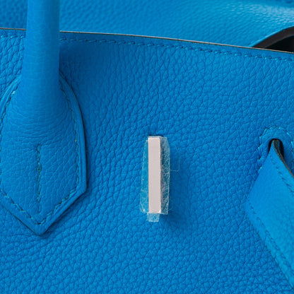 Hermes Togo Birkin 30 Bleu Zanzibar Malachite 25 of 37