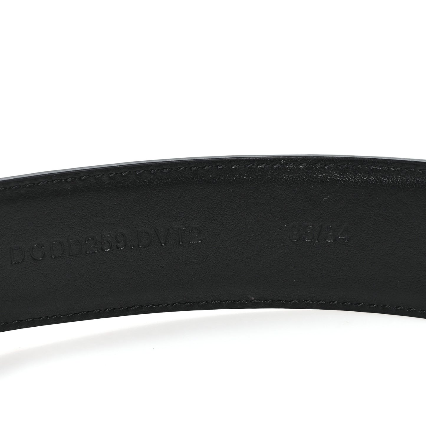Calfskin La Medusa Belt 85 34 Black