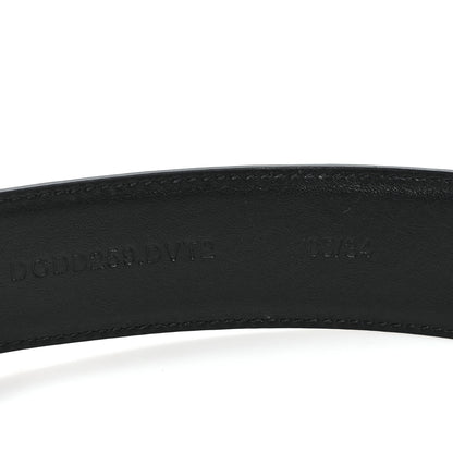 Versace Calfskin La Medusa Belt 85 34 Black 4 of 5