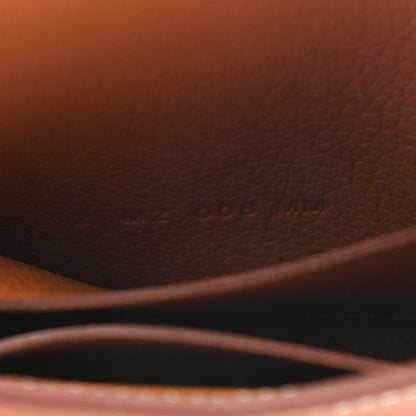 Hermes Evercolor Constance Slim Wallet Gold 6 of 7