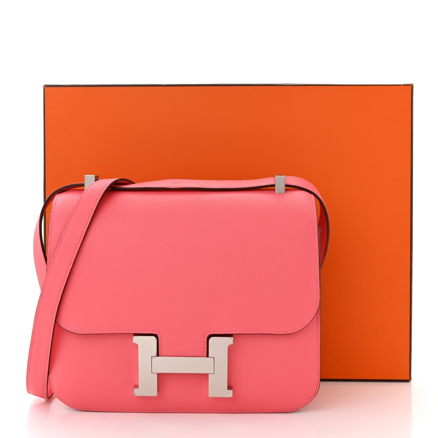 Hermes Evercolor Constance 24 Rose Azalee 11 of 11