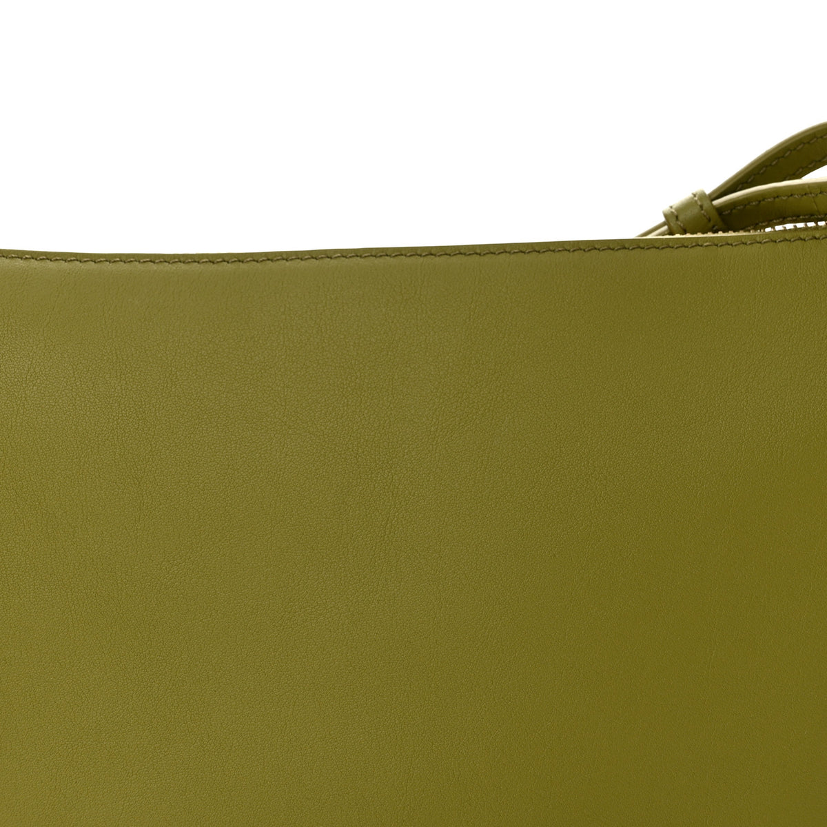 Calfskin Mini Hammock Hobo Light Moss