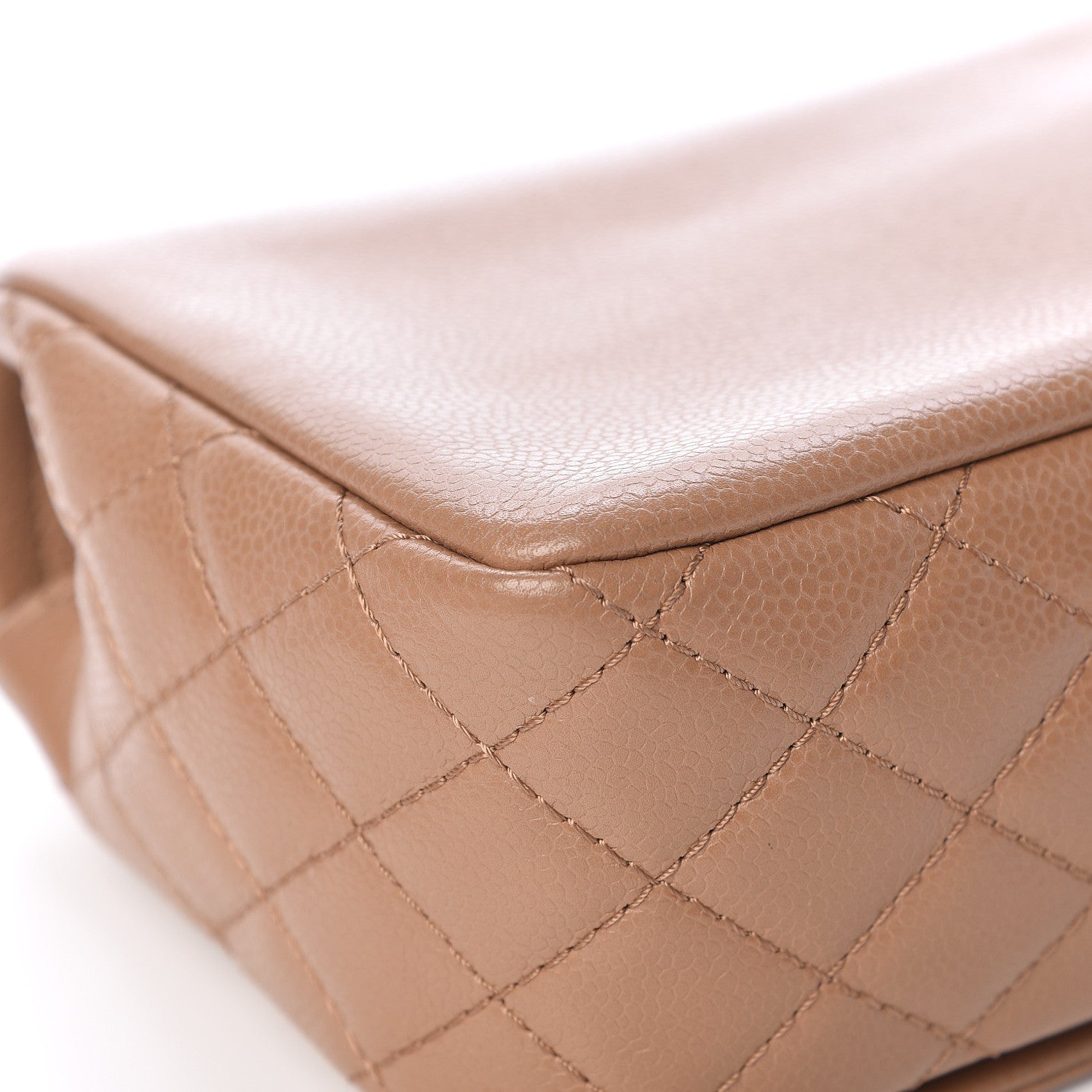 Chanel Caviar Medium Timeless CC Flap Beige 13 of 15