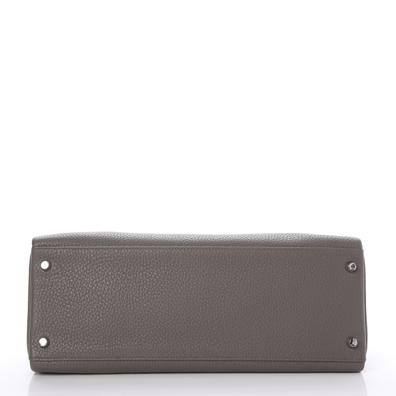 Hermes Taurillon Clemence Kelly Retourne 32 Etain 6 of 33