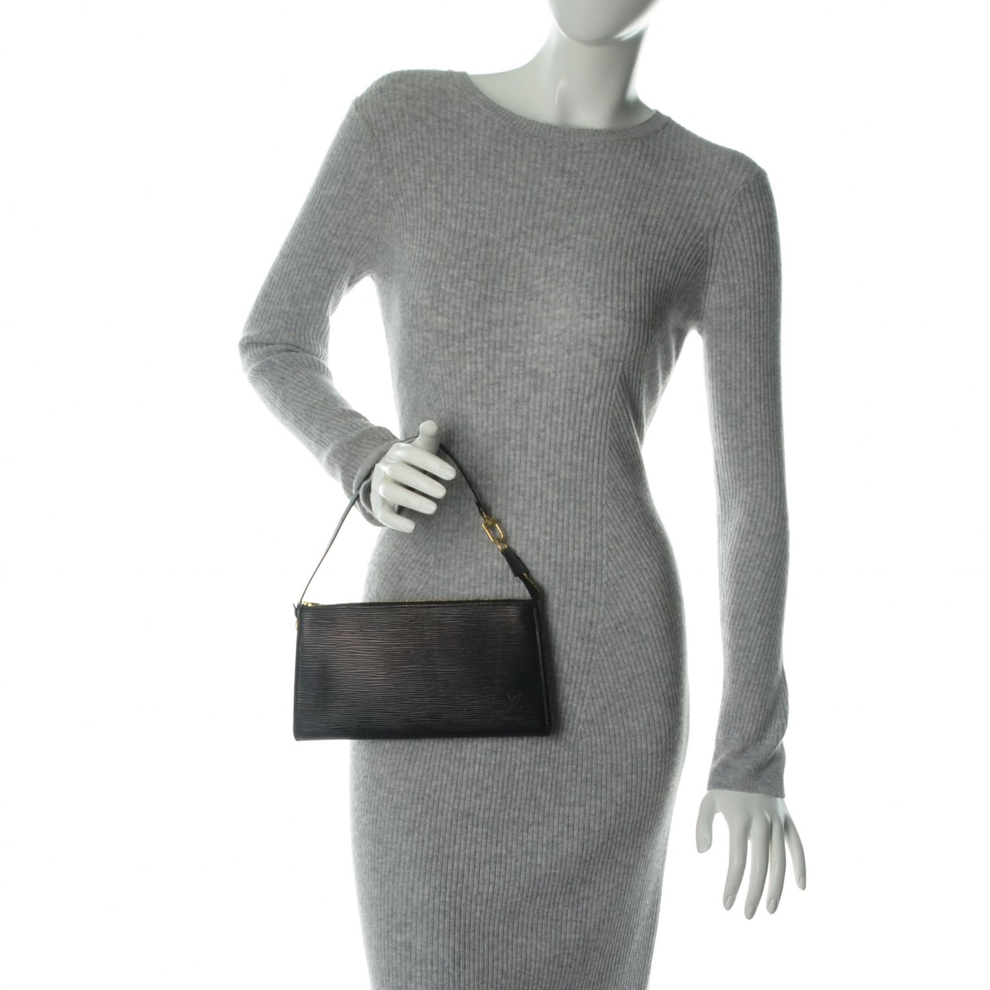 Epi Pochette Accessories 24 Black