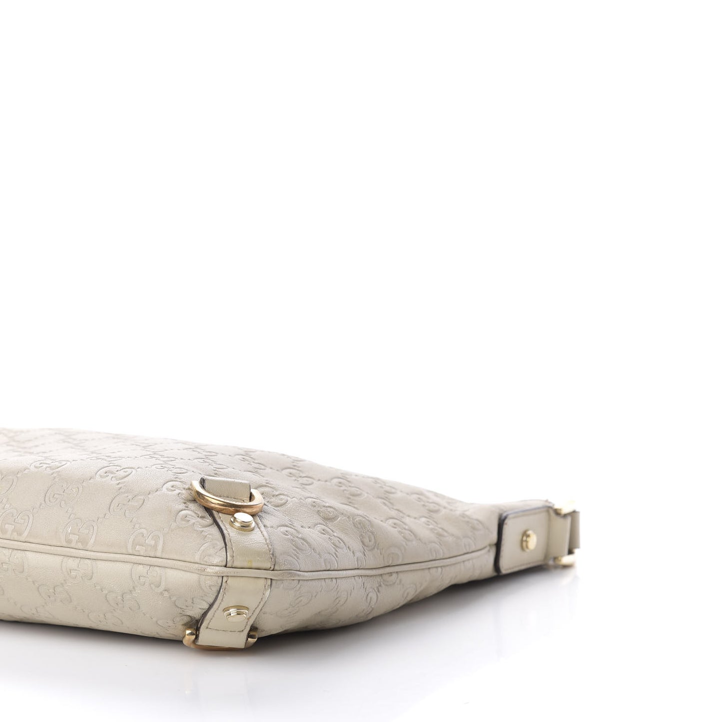 Guccissima Abbey Messenger Bag Off White