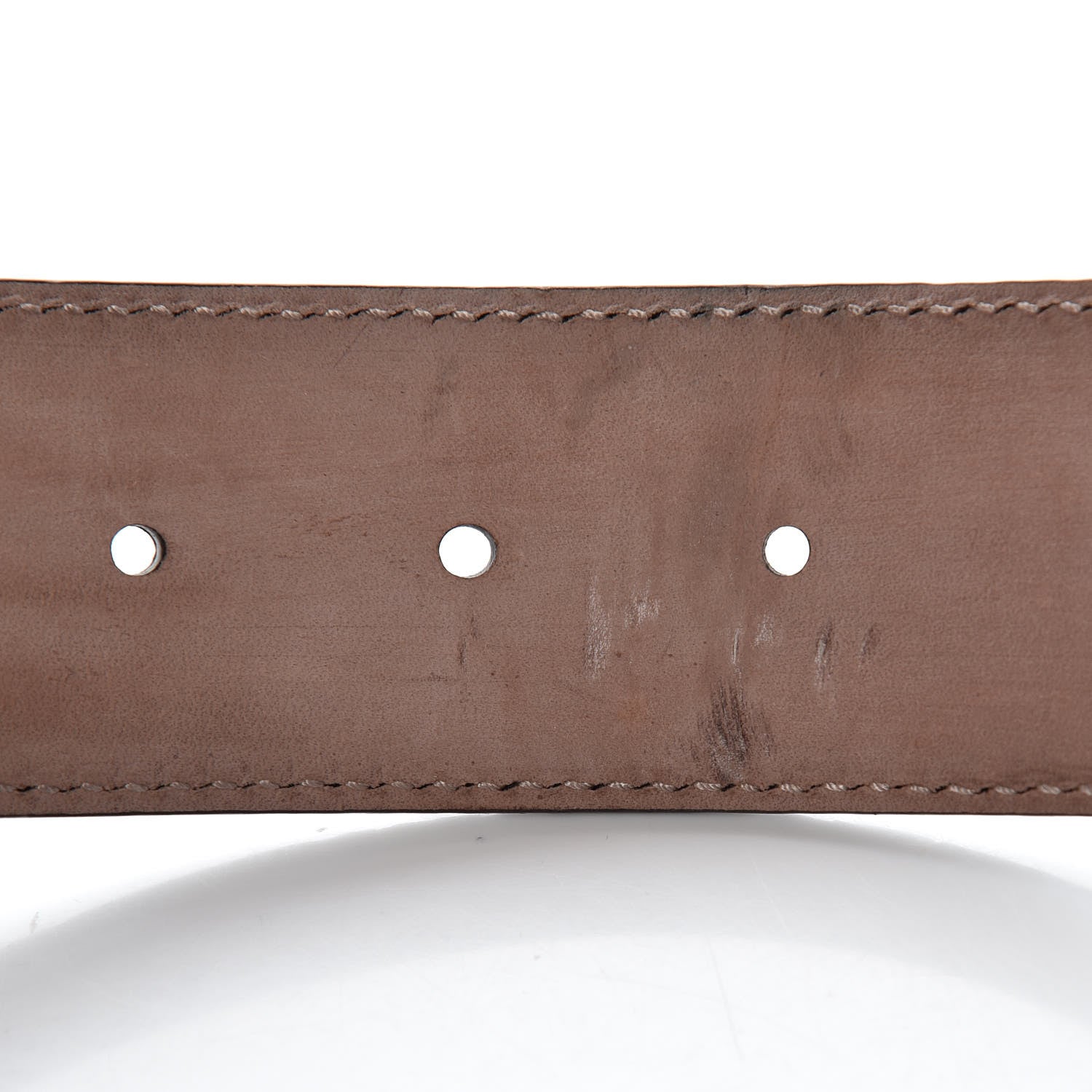 Gucci Guccissima Interlocking G Belt 95 38 Dark Grey 7 of 10