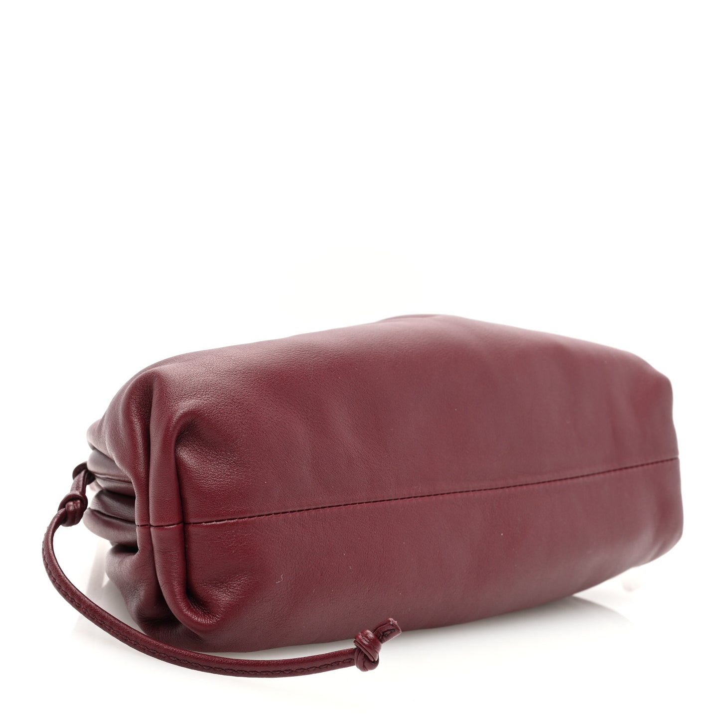 Butter Calfskin The Mini Pouch Bordeaux