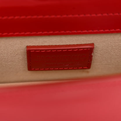 Jacquemus Glazed Calfskin Le Bambino Red 6 of 9