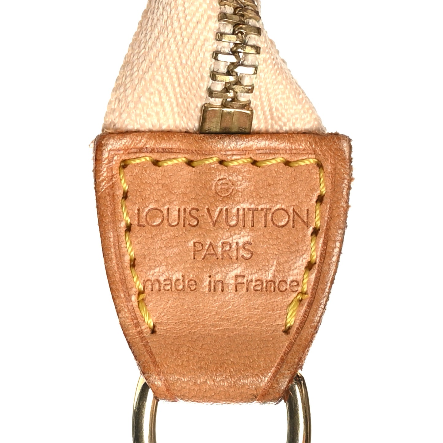 Monogram Multicolor Pochette Accessories White