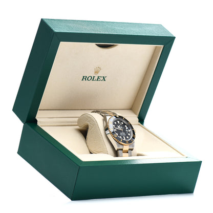 Rolex Stainless Steel 18K Yellow Gold 41mm Submariner Date Watch Black 126613LN 5 of 5